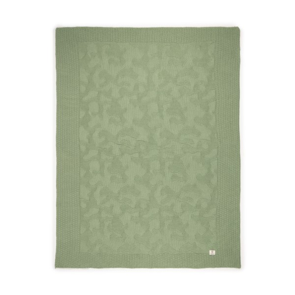 Mint camouflage baby blanket
